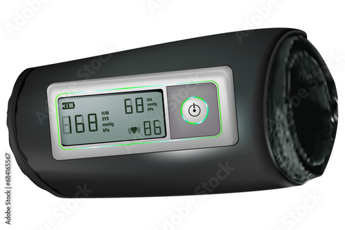 medical electronic tonometer stock vector illustration isolated on white background