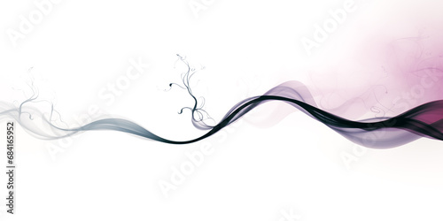 abstract background with wave lines and curves inspired by tree and branch 