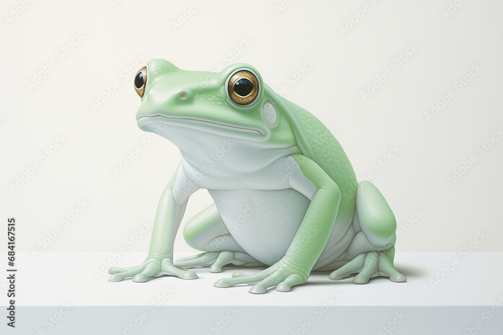 minimalist frog created with Generative Ai minimalist frog created with Generative Ai