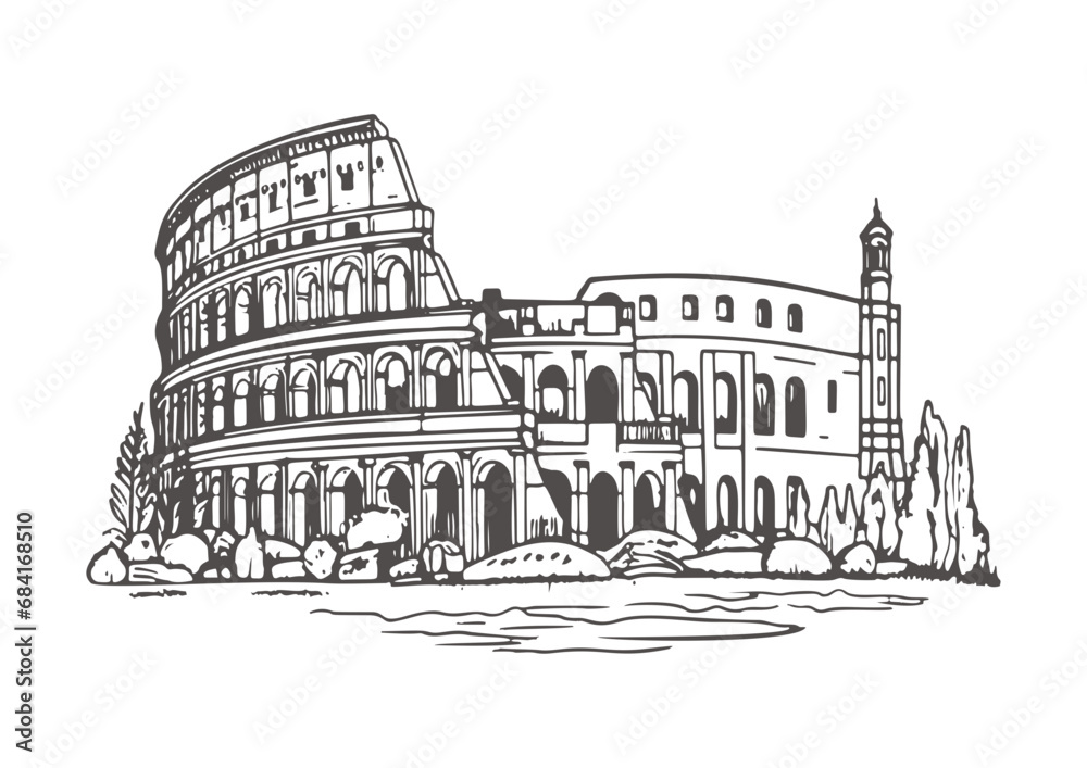colosseum travel Italy 