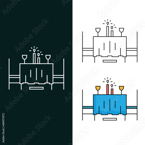 "Dating, (Date) Vector icon Design"