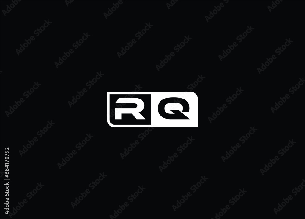 Creative Letters RQ Logo Design Vector Template Creative Letters RQ Logo Design Vector Template