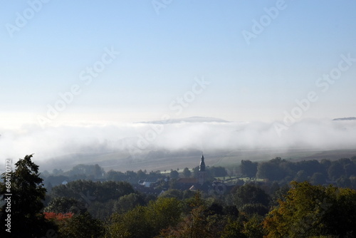 Bad Zwesten im Morgennebel photo