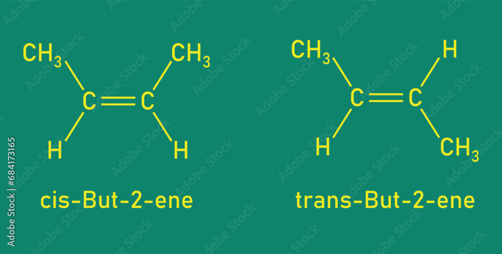 Difference Between Cis And Trans Isomers. Cis-trans Isomerism ...