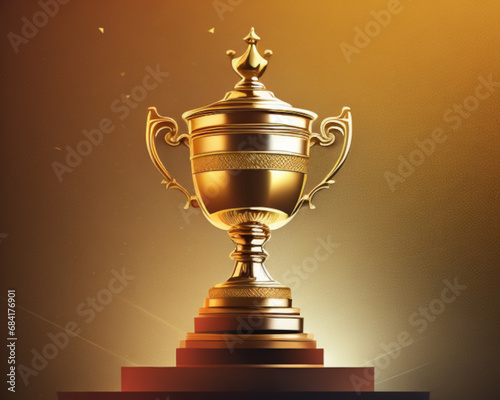 gold trophy cup © Nazir
