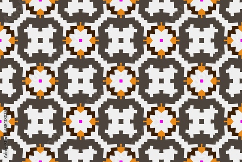 Abstract ethnic rug ornamental seamless pattern.Perfect for fashion, textile design, cute themed fabric, on wall paper, wrapping paper and home decor. Geometric pattern.