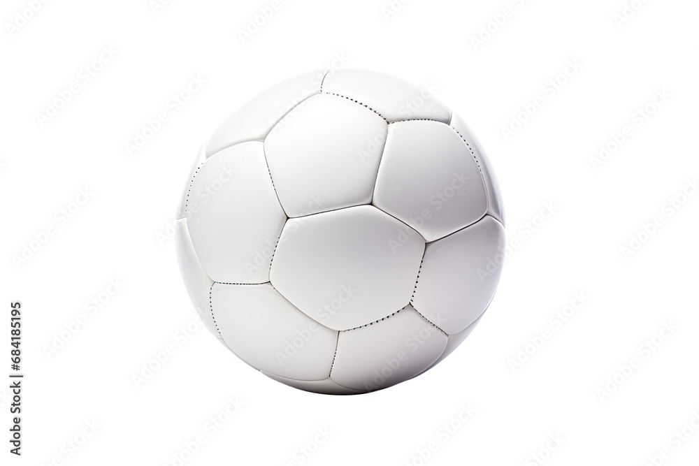 Fototapeta premium ball of soccer on isolated transparant Background