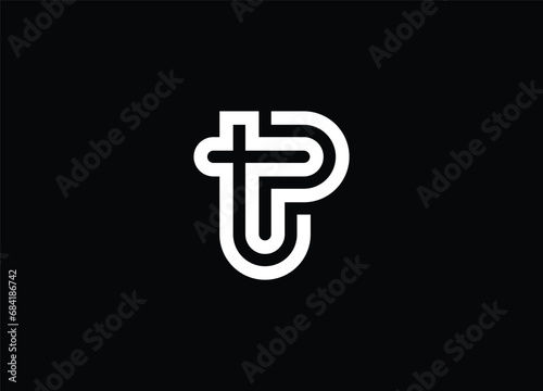 Creative Letters TP Logo Design Vector Template