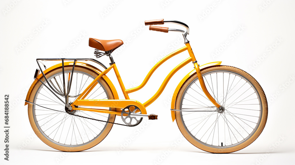 Timeless classic bicycle isolated Timeless classic bicycle isolated