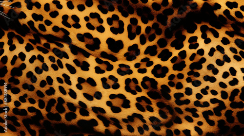 The pattern replicate the intricate and striking design of a leopard s coat created with Generative Ai