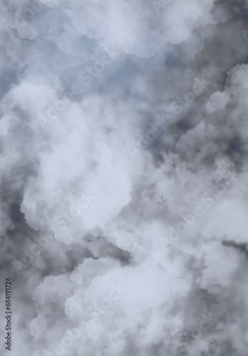Storm clouds template background