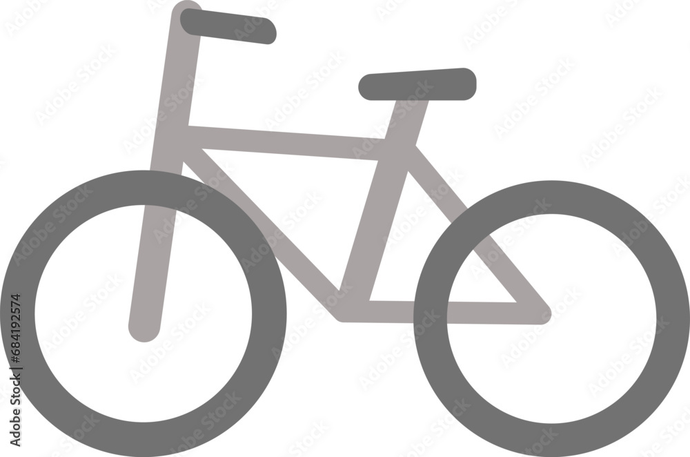 自転車のシンプルなピクトグラム 自転車のシンプルなピクトグラム