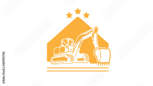 pelleteuse tractopelle engin de chantier