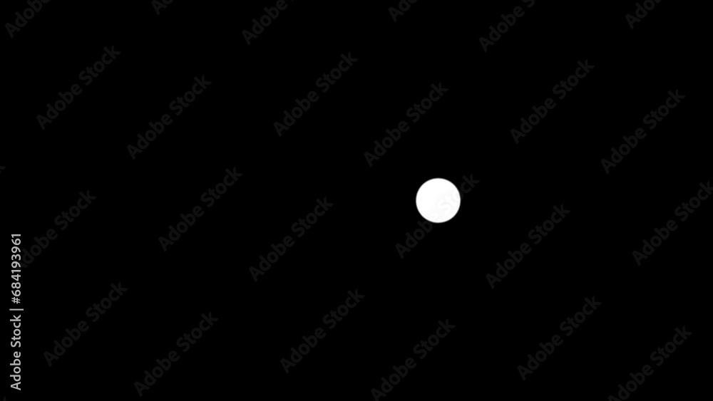4K simple dot loading with alpha channel. Mov file with transparent background 4K simple dot loading with alpha channel. Mov file with transparent background