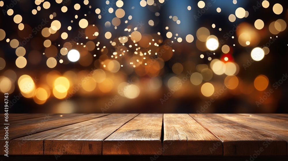 desk of free space and fireworks decoration. desk of free space and fireworks decoration.