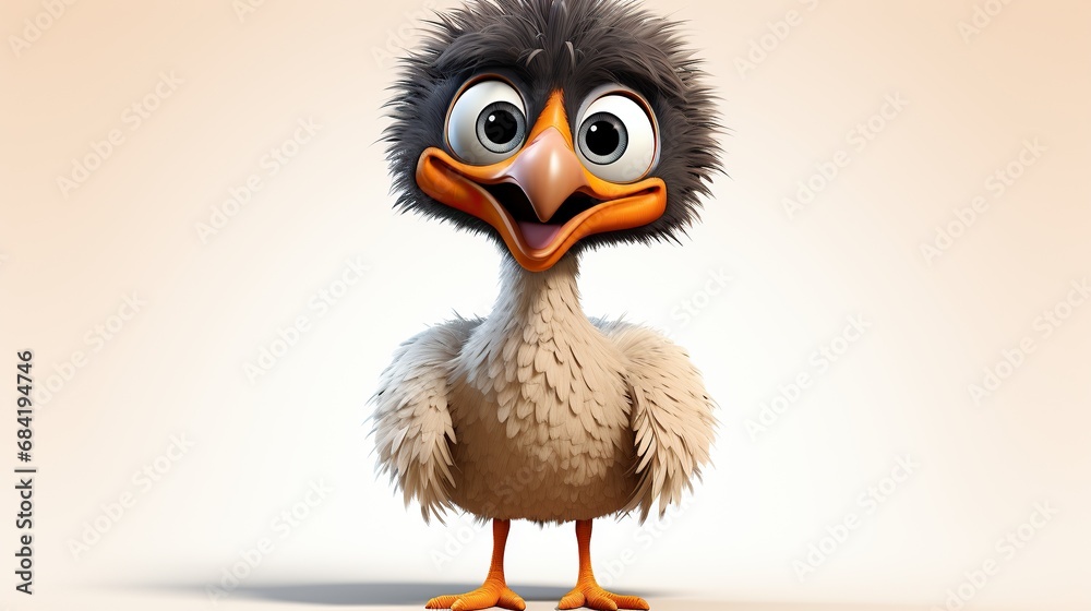 ostrich cartoon ostrich cartoon