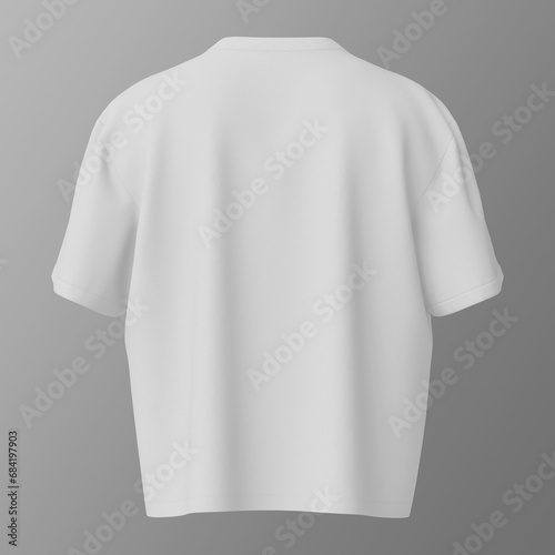 흰색 티셔츠 목업 White T-Shirt Mock up