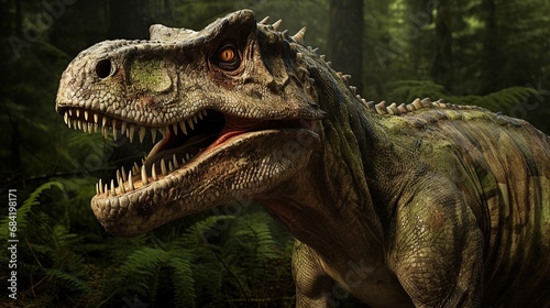 Tyrannosaurus Rex or T-Rex is a carnivorous genus of Coelurosaurian Theropod dinosaur  lived in the Cretaceous period 