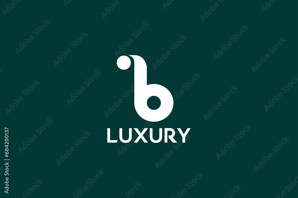 Fototapeta premium Luxury Creative Latter, monogram, business, company, logo design