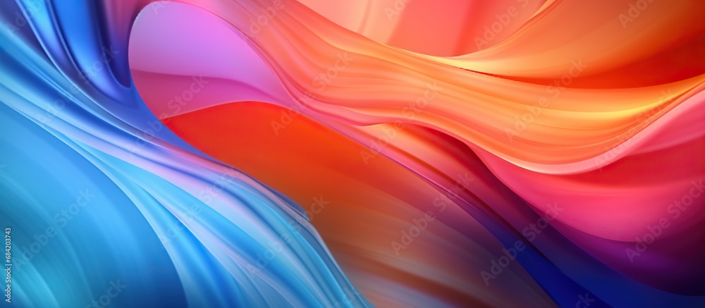 Color gradient background design. Abstract geometric background with liquid shapes. Cool background