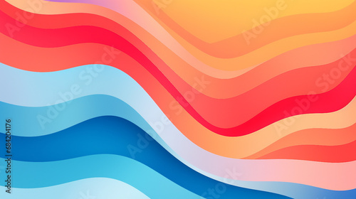 Abstract Background with Wavy Pattern - Modern Graphic Design