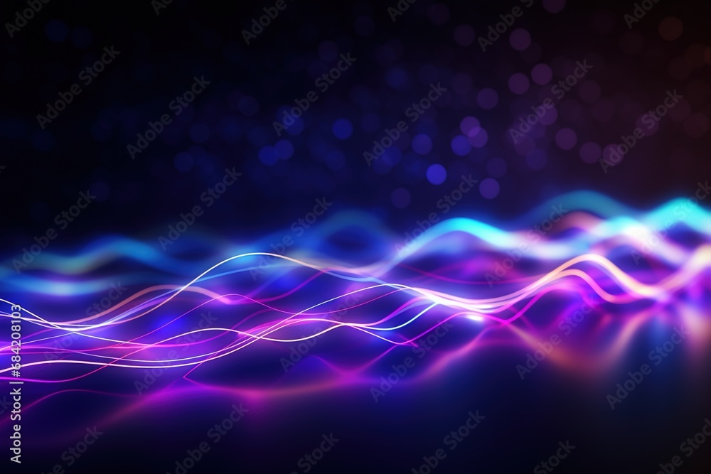 abstract futuristic background with pink blue glowing neon moving high speed wave lines and bokeh lights. Data transfer concept Fantastic wallpaper abstract futuristic background with pink blue glowing neon moving high speed wave lines and bokeh lights. Data transfer concept Fantastic wallpaper