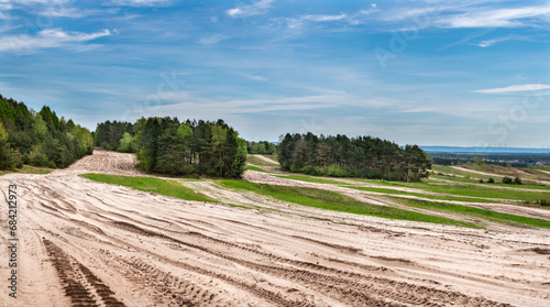 Spuren im Sand