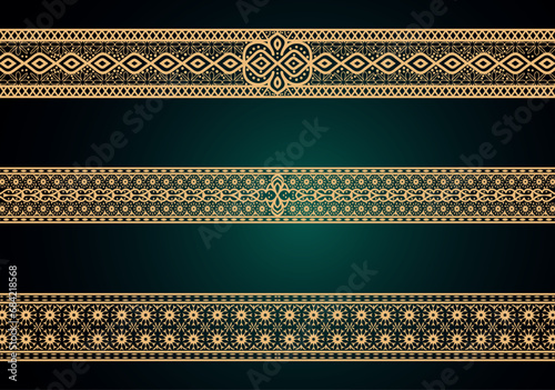 Elegance in Edges A Border Design Symphony.