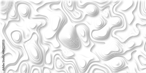 Topographic map. Geographic mountain relief. Abstract lines background paper texture Imitation of a geographical map shades .Topographic contour lines vector map seamless pattern vector illustration.