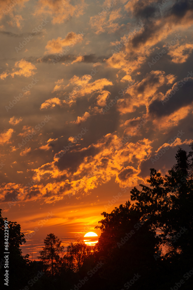 Fototapeta premium Sonnenuntergang