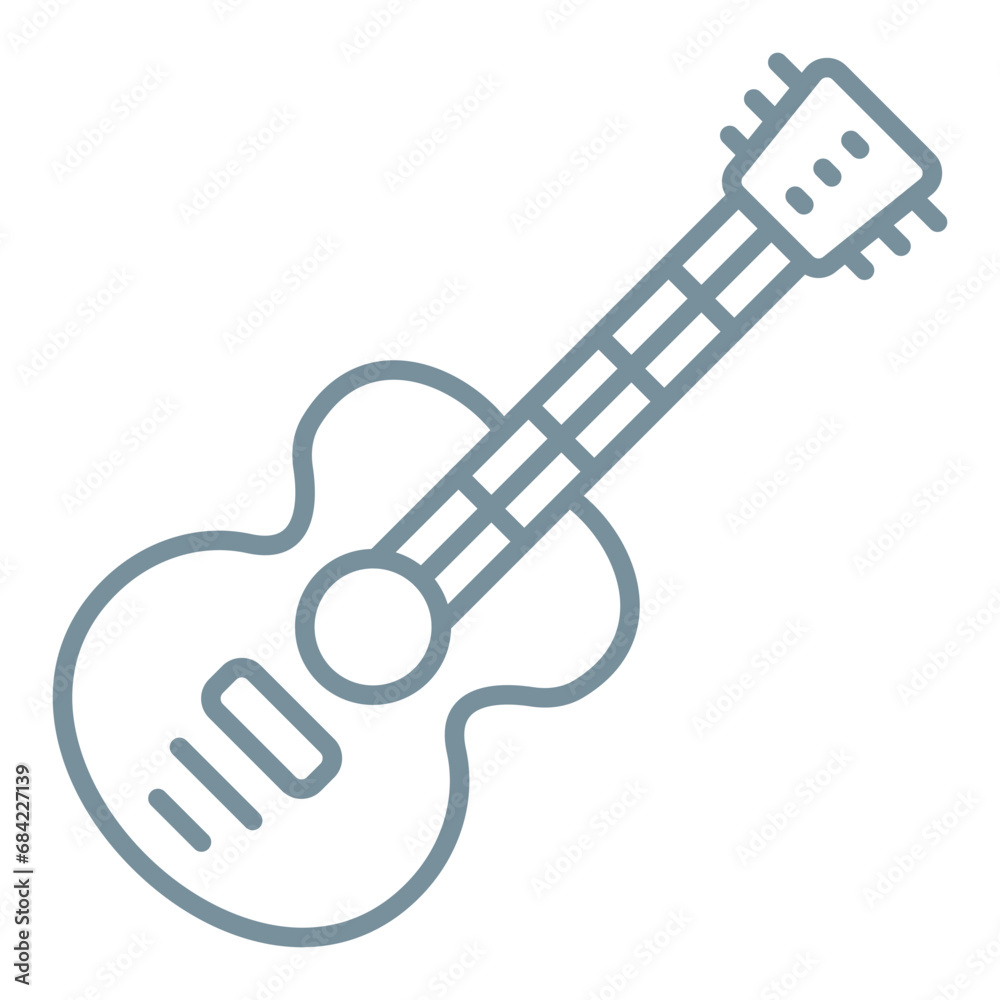 Naklejka premium Acoustic Icon