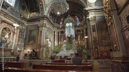 Santuario de la Virgen de Guadalupe The Sanctuary of Our Lady of Guadalupe Herrerian Catholic Temple on Paseo Alcalde in Jalisco Guadalajara, Mexico photo