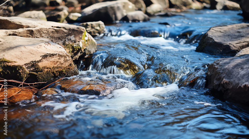 stream in the forest