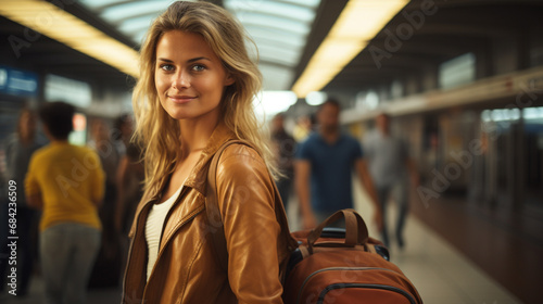 young adult woman, caucasia...