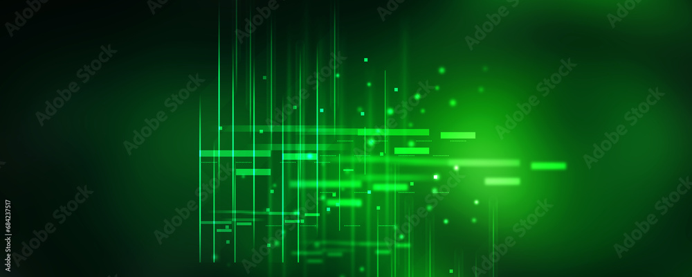 2d illustration Abstract futuristic electronic circuit technology background 2d illustration Abstract futuristic electronic circuit technology background