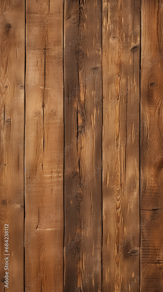 Fototapeta premium rustic wood planks, seamless, deep, laminated created with Generative Ai