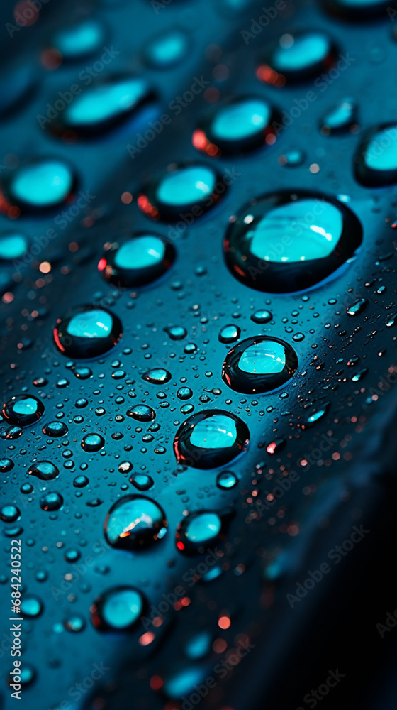 3D waterdrops wallpaper, make it look like 3D raindrops in the display created with Generative Ai 3D waterdrops wallpaper, make it look like 3D raindrops in the display created with Generative Ai
