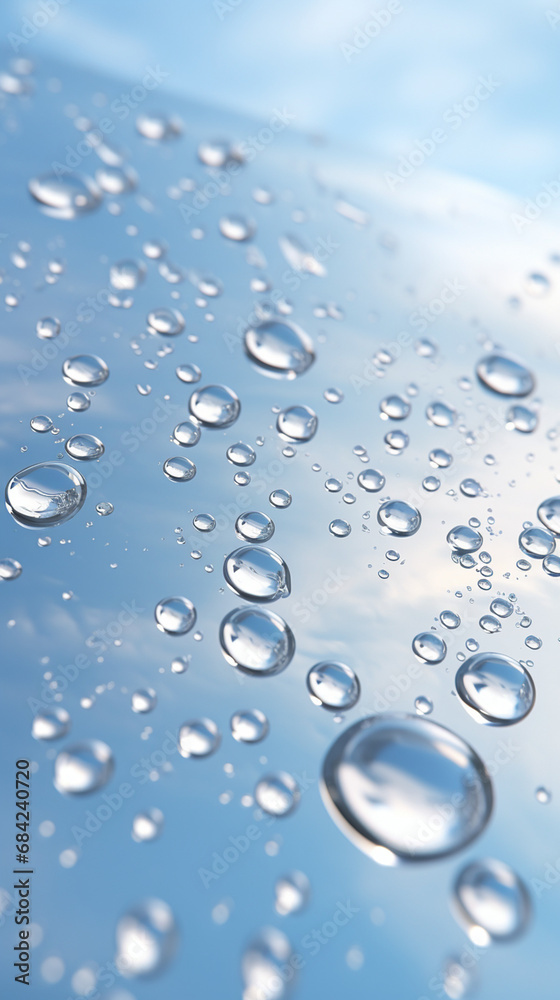3D waterdrops wallpaper, make it look like 3D raindrops in the display created with Generative Ai 3D waterdrops wallpaper, make it look like 3D raindrops in the display created with Generative Ai