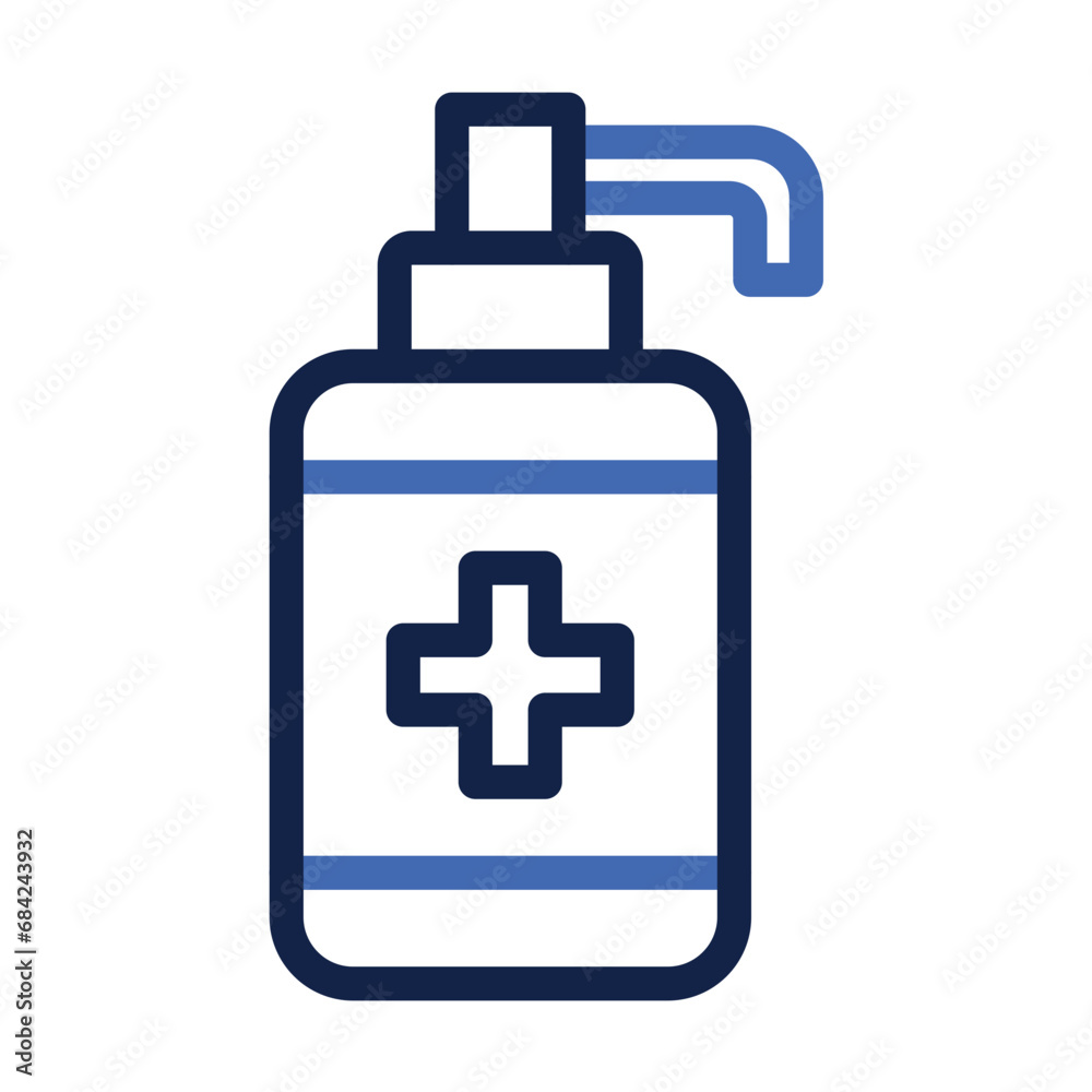 Antiseptic Outline 2 Color Icon Antiseptic Outline 2 Color Icon