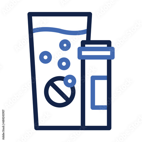 Effervescent Outline 2 Color Icon