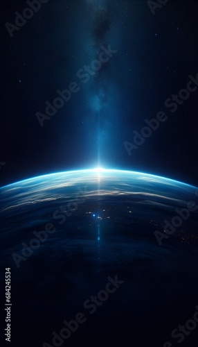 Fototapeta Naklejka Na Ścianę i Meble -  Beautiful planet earth in space.