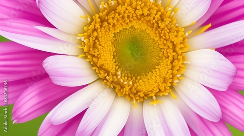 close up of pink daisy