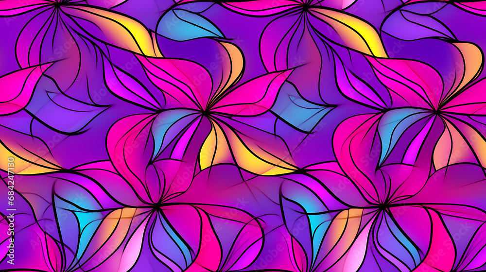 seamless pattern with flowers - Seamless tile. Endless and repeat print. seamless pattern with flowers - Seamless tile. Endless and repeat print.