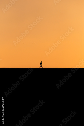 silhouette of a person 