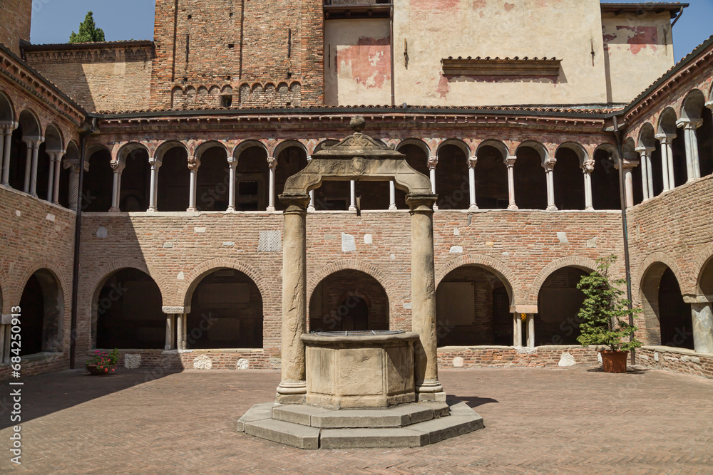 Cloister of Santo Stefano Basilica in Bologna