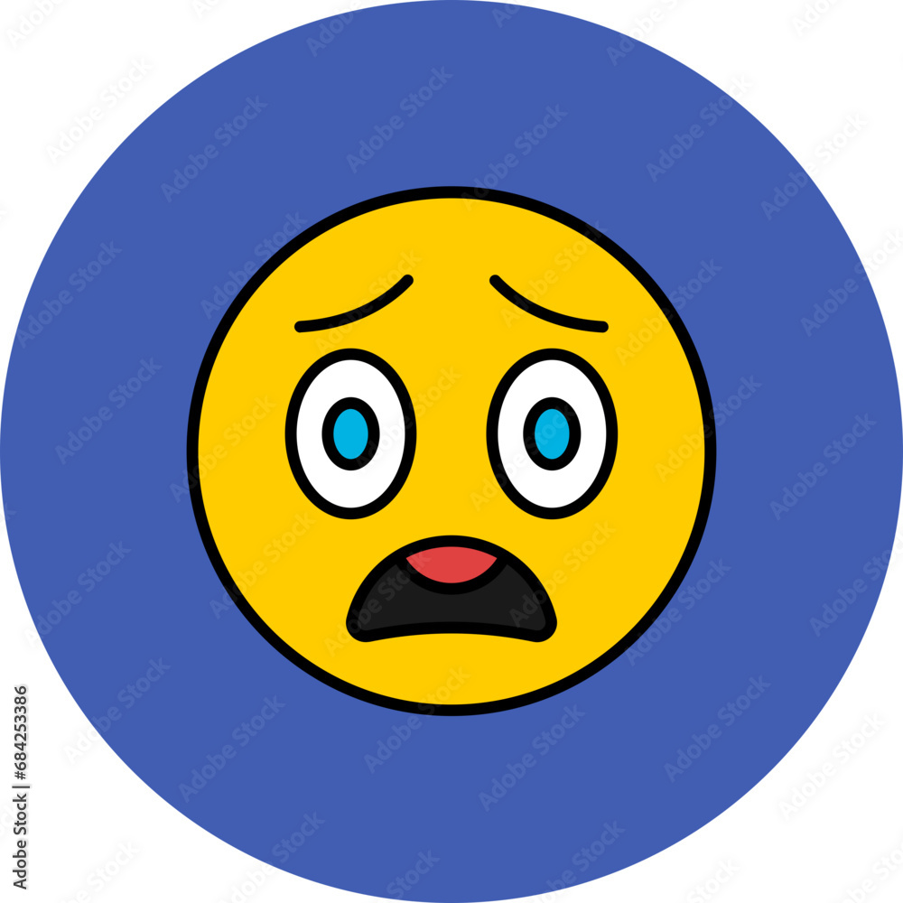 Fototapeta premium Worried Icon