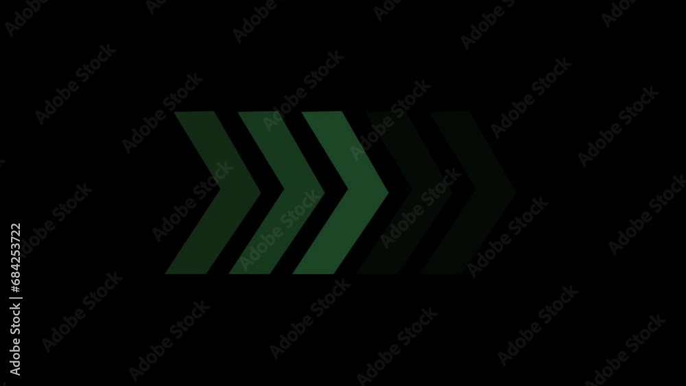A color arrow animation on the background .arrow concept . A color arrow animation on the background .arrow concept .