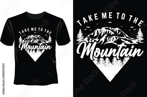 Hiking T Shirt Design