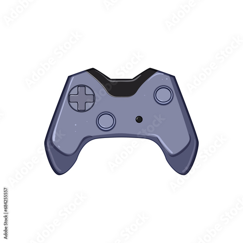 video gamepad cartoon. joypad play, game button, pad gadget video gamepad sign. isolated symbol vector illustration