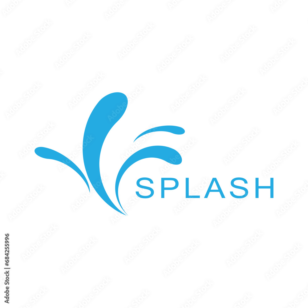 Water wave Logo vector and symbol Template Water wave Logo vector and symbol Template